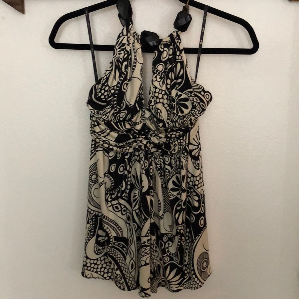 Sky Halter Blouse